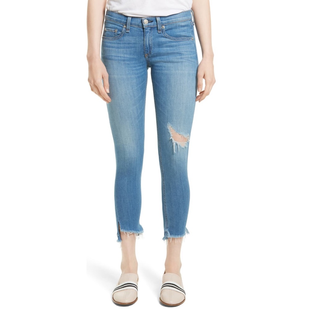 Rag & Bone Skinny Jean Capri,  27